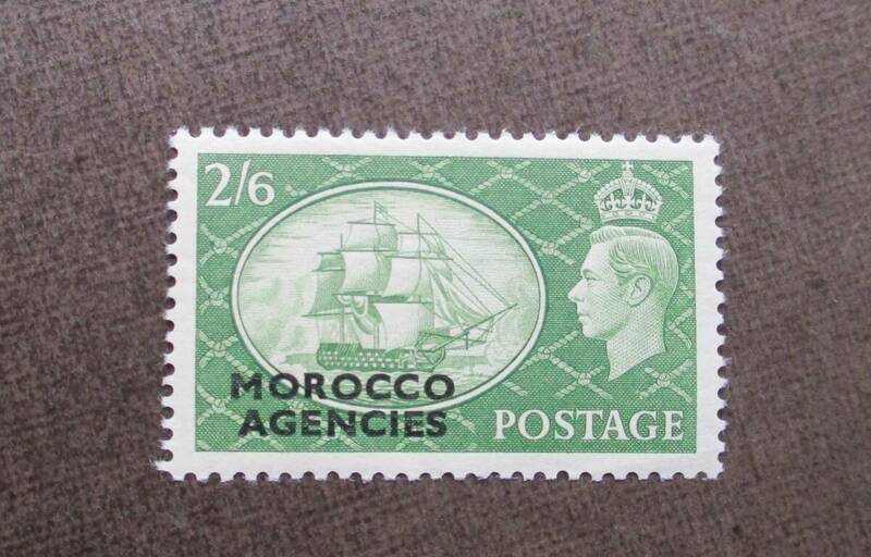 BRITISH IN MOROCCO　　SCカタログ＃268　　2sh6p　　未使用　 中古品