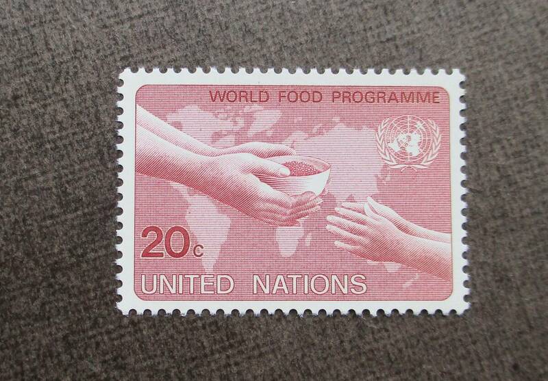 U. N. in NEW YORK　　SCカタログ＃396　　20c　　未使用　　中古品　