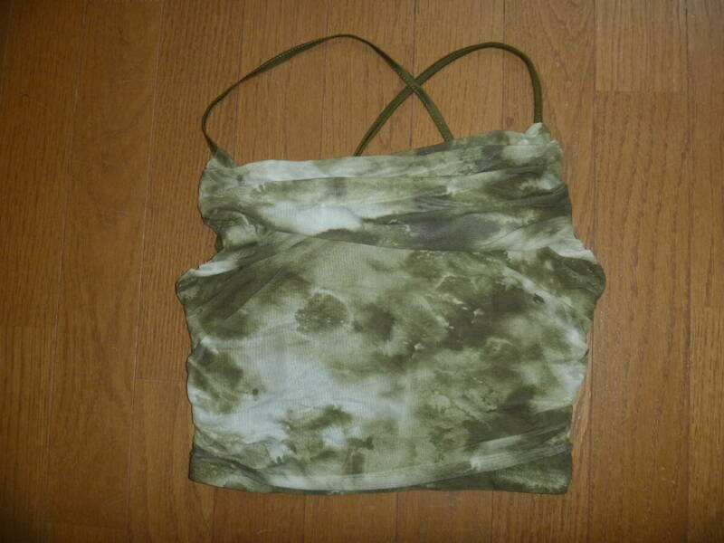 LADIES SHEINのモスグリーンのTANK TOP M 712