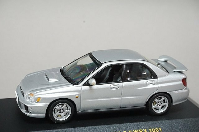 IXO イクソ 1/43 SUBARU スバル インプレッサ 2.0 WRX 2001 シルバー MOC002