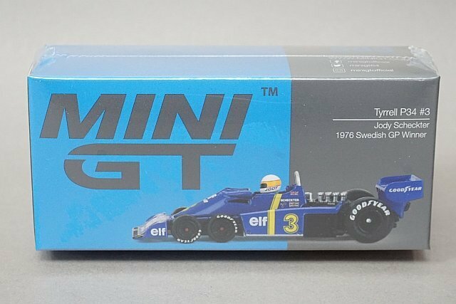MINI GT / TSM 1/64 Tyrrell ティレル P34 J.シェクター スウェーデンGP 1976 優勝車 #3 MGT00583-L