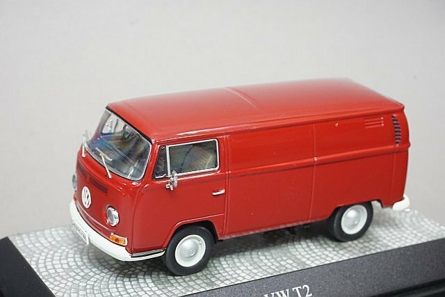 EBBRO エブロ 1/43 Volkswagen フォルクスワーゲン ボックス ヴァン T2 レッド 11251