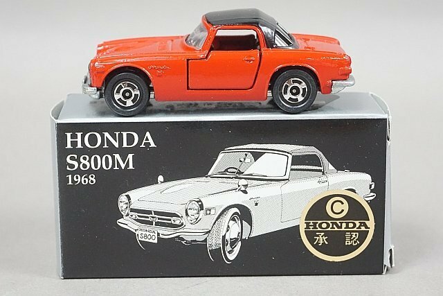 TOMICA トミカ 1/51 Honda ホンダ S800M 1968 赤 日本製 TAM・トヨタ博物館特注