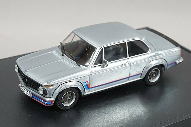 ミニチャンプス PMA 1/43 BMW 2002 ターボ リミテッドエディション シルバー ディーラー特注 80420146652