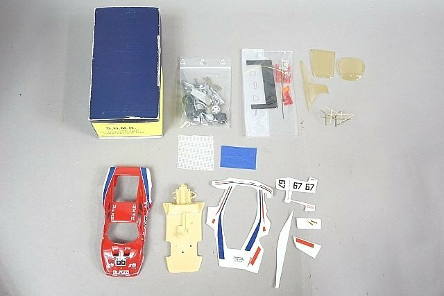 S.H.M.R. 1/43 Ferrari フェラーリ 512 BB デイトナ 1979 #66 / #67 組立キット 51212