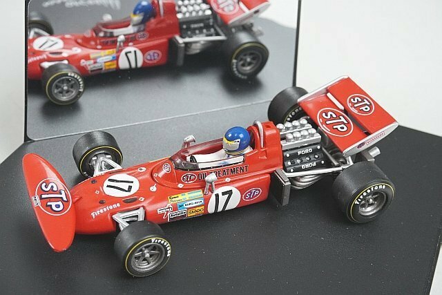 Quartzo カルツォ 1/43 MARCH マーチ 711 STP モナコGP 1971 ロニー・ピーターソン #17 QFC99047