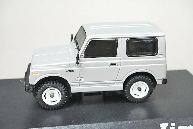 スカイネット / アオシマ 1/43 80's コレクションシリーズ No.20 SJ30 ジムニー 銀 (1986年式) 全世界500個限定