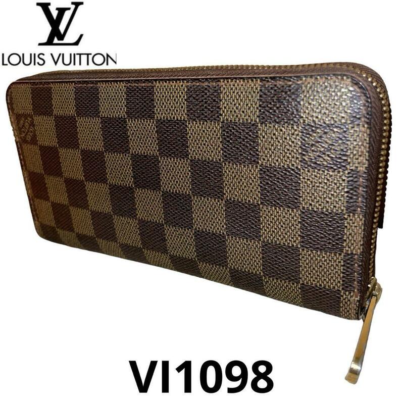 即日発送 LOUIS VUITTON N60015 ダミエ ジッピーウォレット