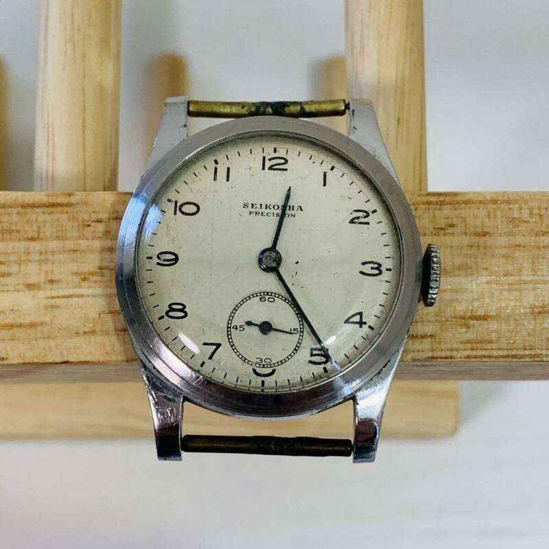 SEIKOSHA PRECISION セイコー 精工舎 プレシジョン スモセコ 腕時計 自動巻き シルバー ビンテージ アンティーク オートマチック