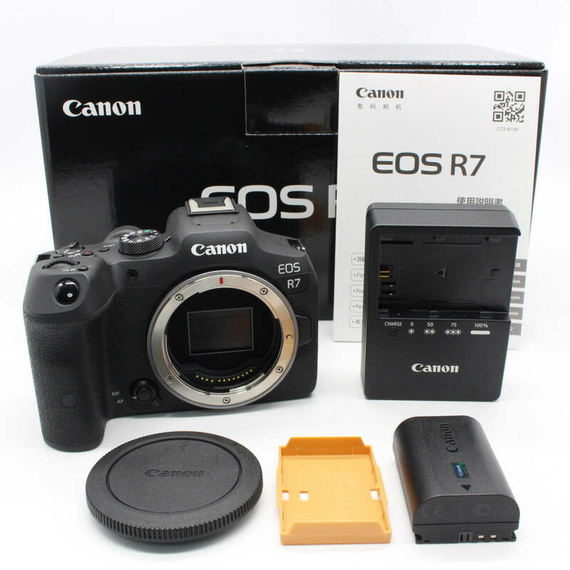 ★極上品★Canon EOS R7 ボディ ショット数1000以下★4972