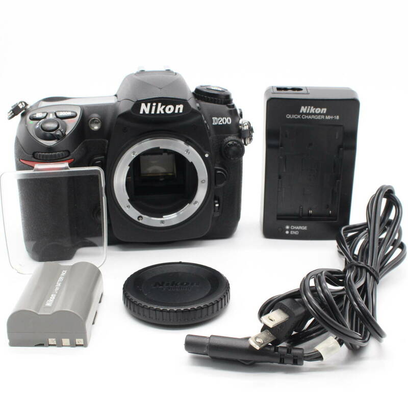 ★美品★Nikon D200 ボディ ショット数17087回★4887