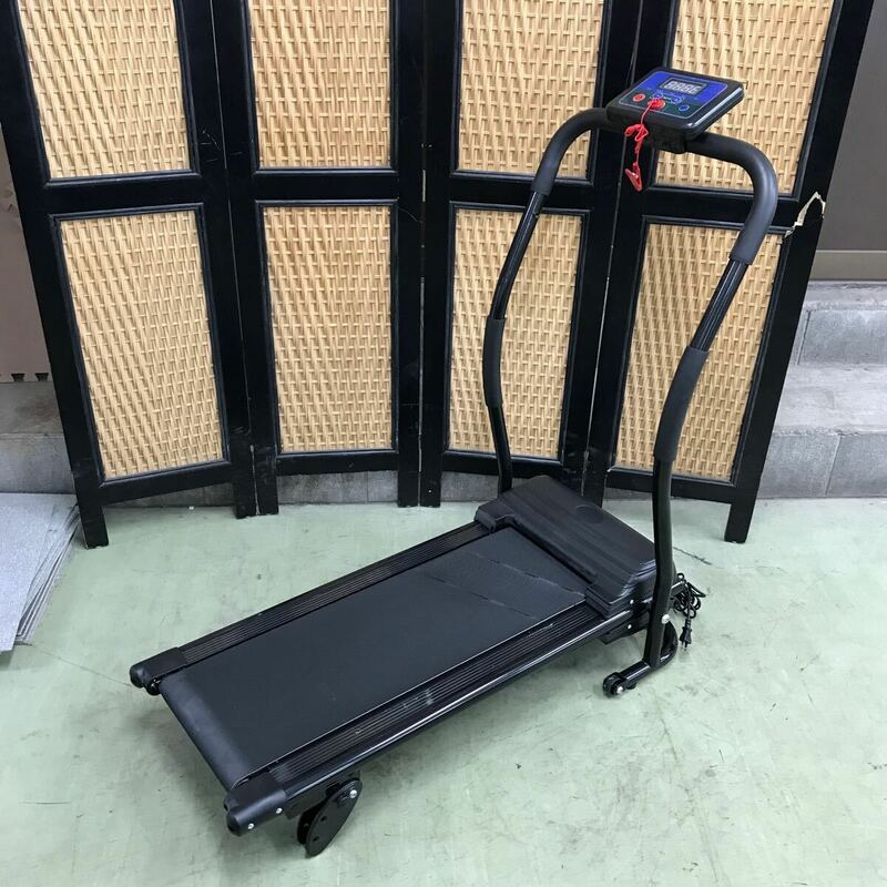 $【売り切り】高年式！HOME TREADMILL 電動ウォーカー 家庭用ルームランナー HSM-T01 動作確認済み 折りたたみ式 トレーニング用品