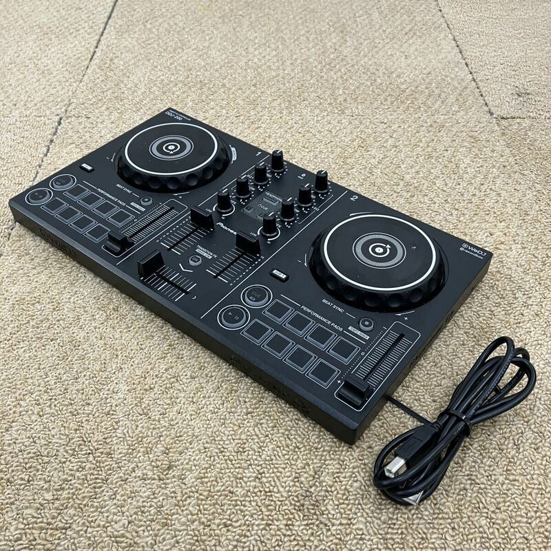 &【売り切り】Pioneer パイオニア SMART DJ CONTROLLERDJコントローラー DDJ-200 WeDJ MIDI DJ機器 通電確認済み 現状品