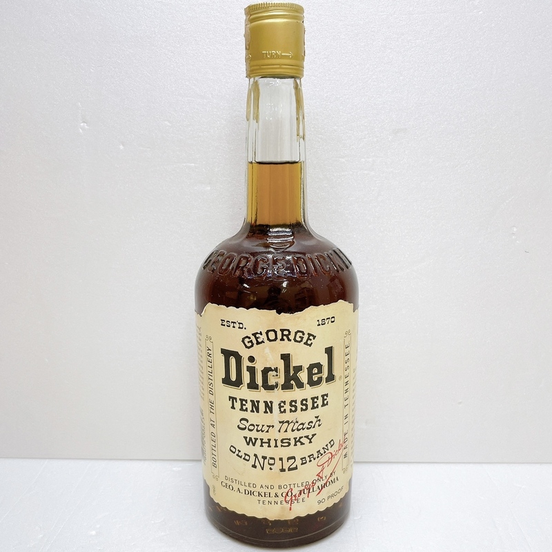 【DHS3520HM】GEORGE Dickel N12 ジョージ ディッケル テネシーウイスキー 1870 750ml 43% 古酒 お酒