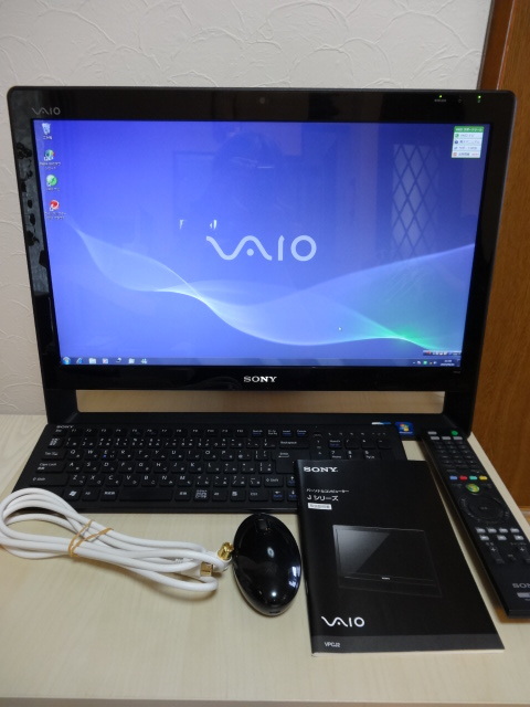 [送料無料 即決] SONY VAIO Jシリーズ VPC-J216FJ/B 地デジ用アンテナケーブル付 USED