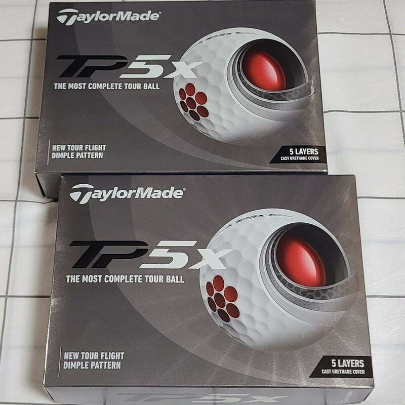 TaylorMade テーラーメイド TP5 x ホワイト 2021年モデル 2ダース