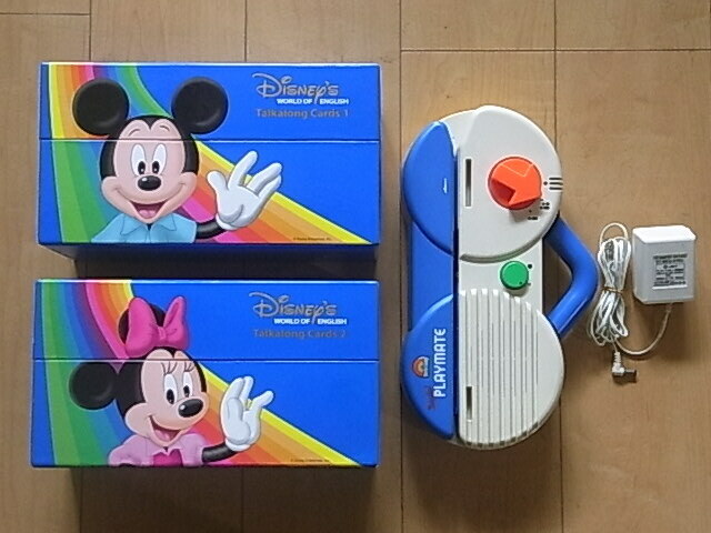 Disney WORLD OF ENGLISH ディズニー英語システムTalkalong Cards トークアローンカード デジタル版　送料630円～ 中古良品