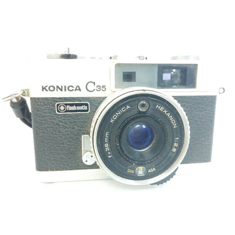 ◎コニカ◎KONICA C35 レンジファインダーカメラ / HEXANON 38mm F2.8 シャッターOK 即発送