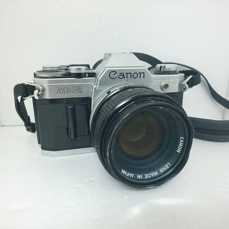 ◎キャノン◎Canon AE-1 一眼レフカメラ / CANON LENS FD 50mm 1:1.4 シャッターOK 即発送