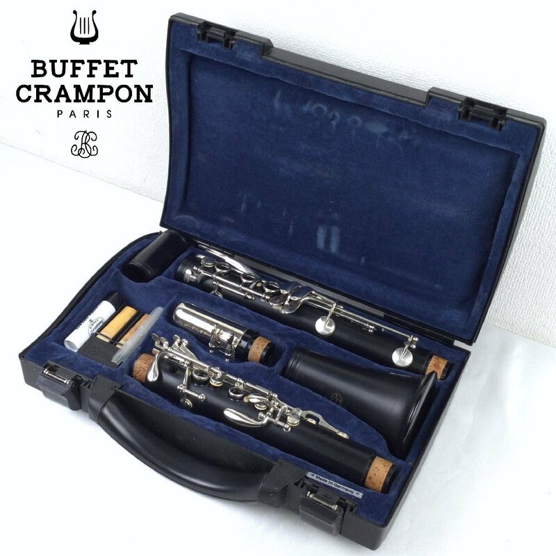 1206【ジャンク】 Buffet Crampon ビュッフェ・クランポン クラリネット B10 管楽器 吹奏楽 ケース付 フランス