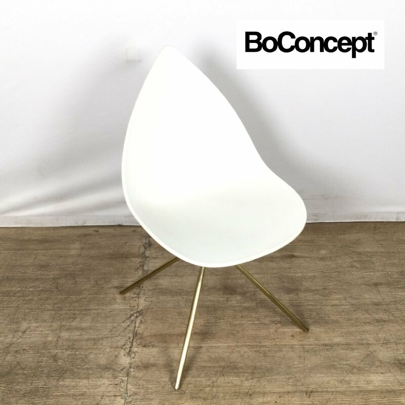 1205 BoConcept ボーコンセプト Ottawa オタワ ダイニングチェア カリム・ラシッド 椅子 デザイナーズチェア 北欧家具 ホワイト　①