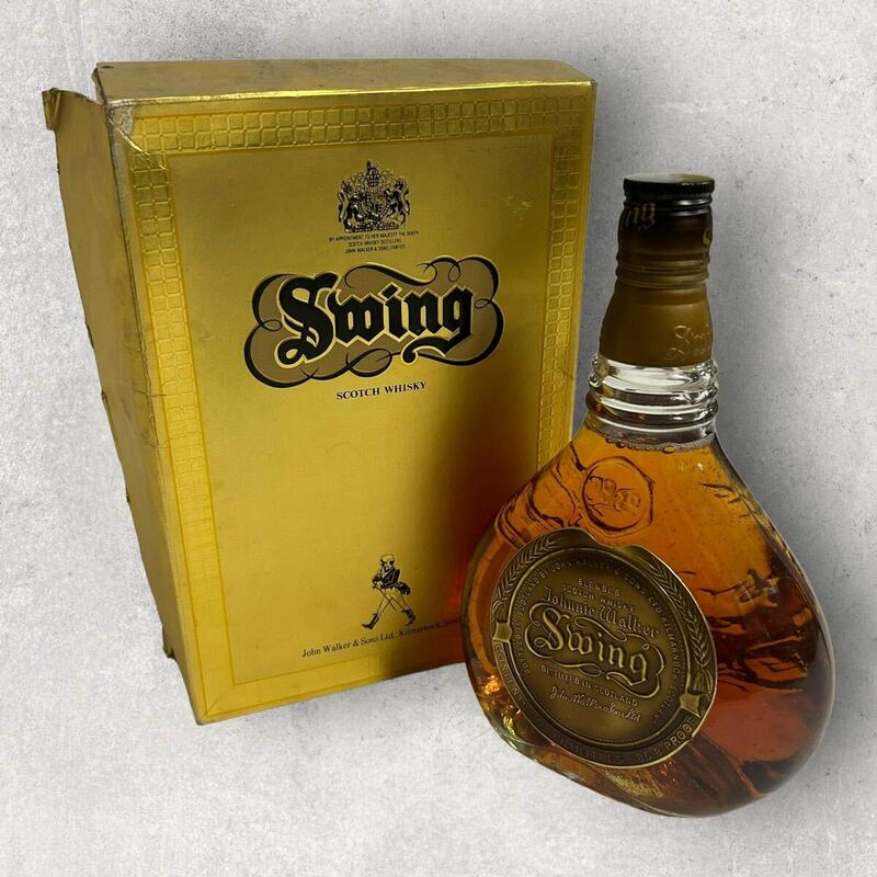 Johnnie Walker Swing ジョニーウォーカー スイング コルク栓 スコッチ ウイスキー 未開封 古酒 箱有