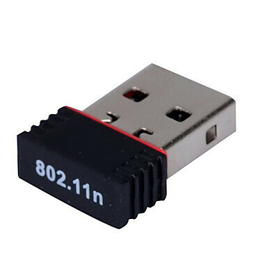 MediaTek MTK7601 ワイヤレス USB WiFi アダプター 無線LAN子機 802.11n/b/g 高速 Wifi 子機 (3338-00)