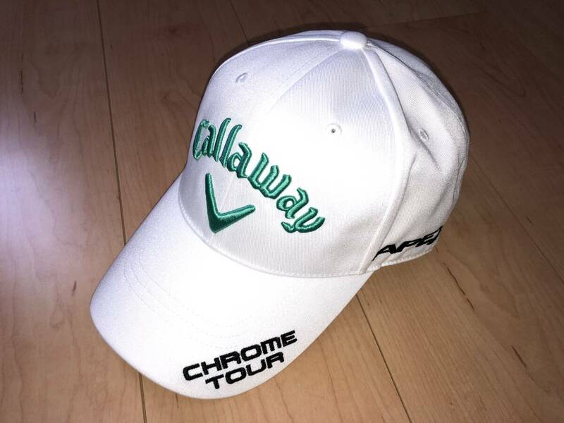 23％off! Callaway TOUR TW CAP 24 JM キャップ C24990100 1036 ホワイト/グリーン