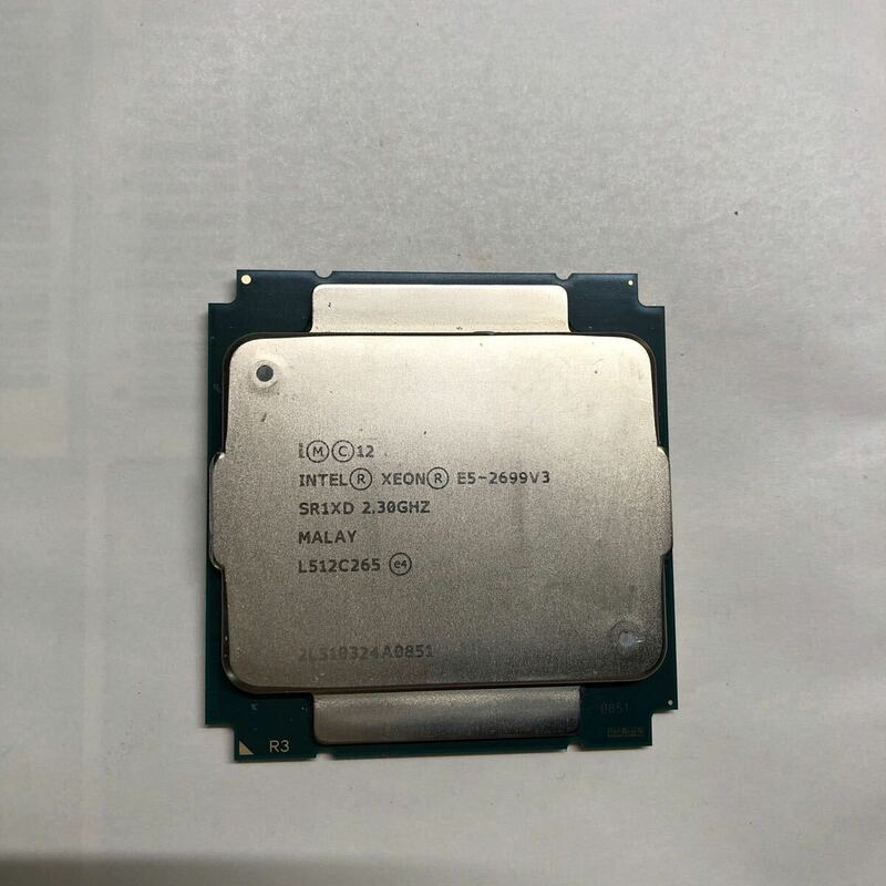 Intel Xeon E5-2699V3 SR1XD 2.30GHz /169