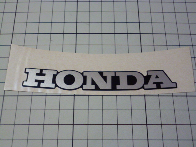 HONDA 純正品 ステッカー (112×16mm) ホンダ