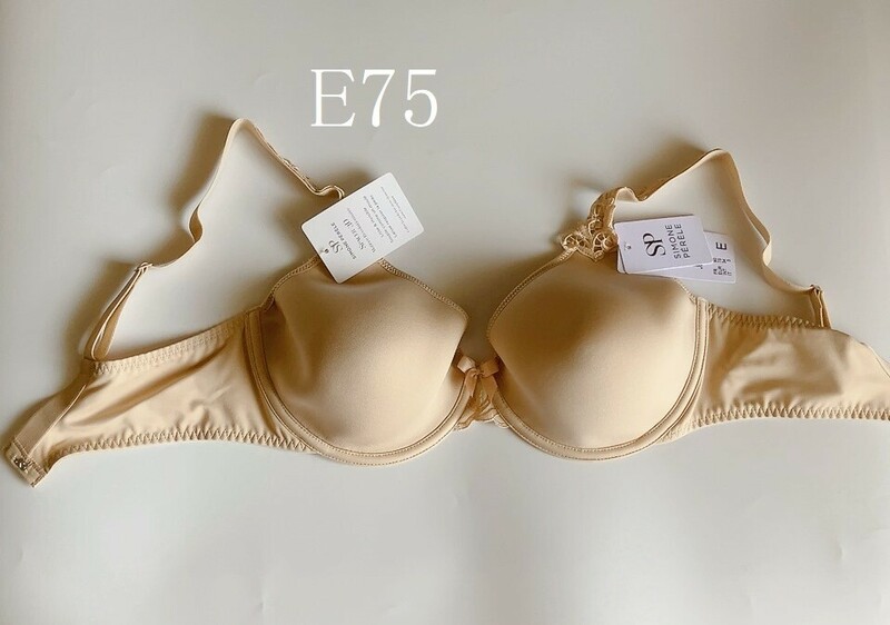 E75☆Simone Perele Andoraシモーヌ ペレール　高級海外ランジェリー ベージュ