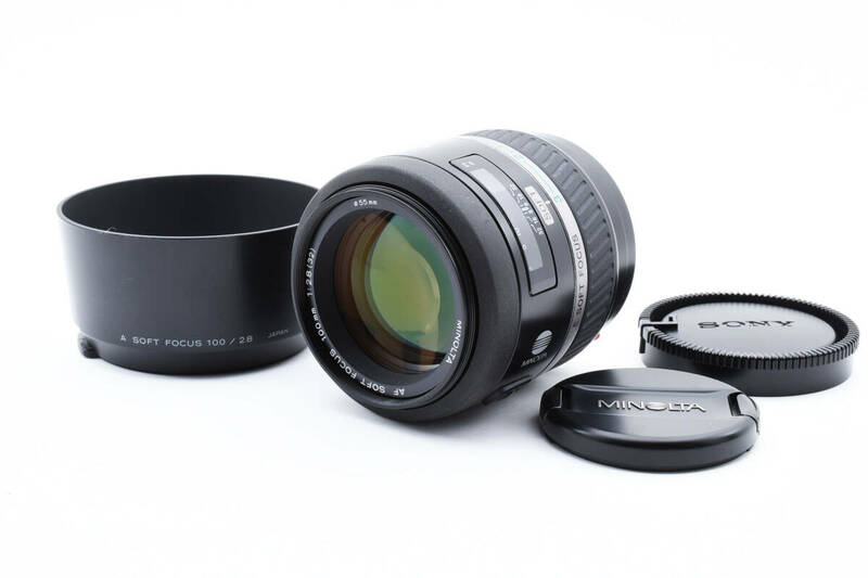 ★希少極上品★ミノルタ MINOLTA AF SOFT FOUCUS 100mm F2.8(32) L1650 #695