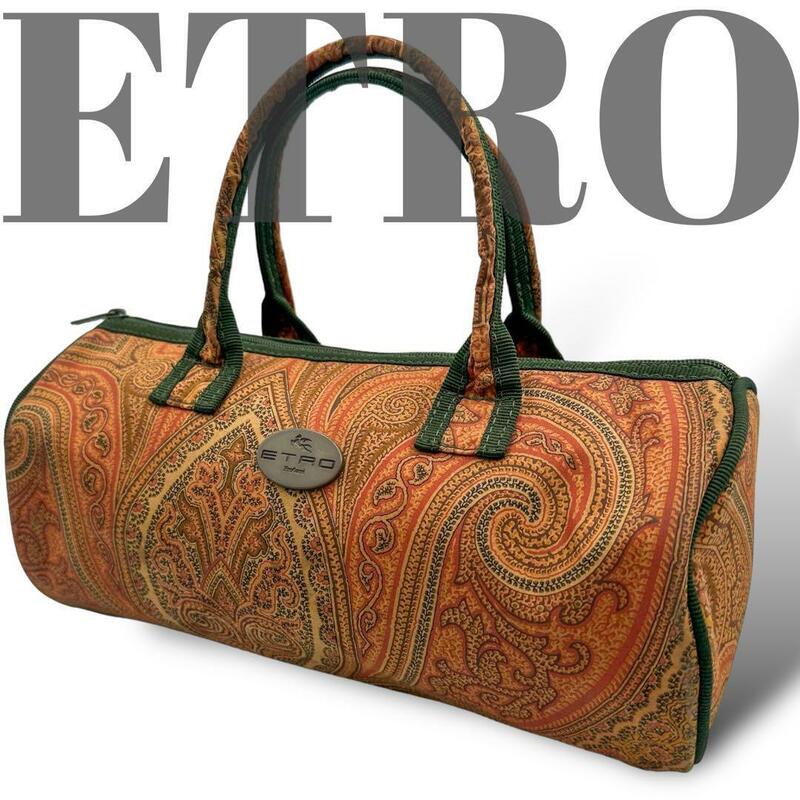 【良品】ETRO エトロ ミニハンドバッグ ポーチ