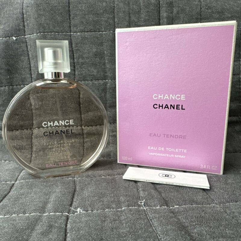 未使用 CHANEL CHANCE EAU TENDRE EDT シャネル チャンス オータンドゥル 100ml 香水