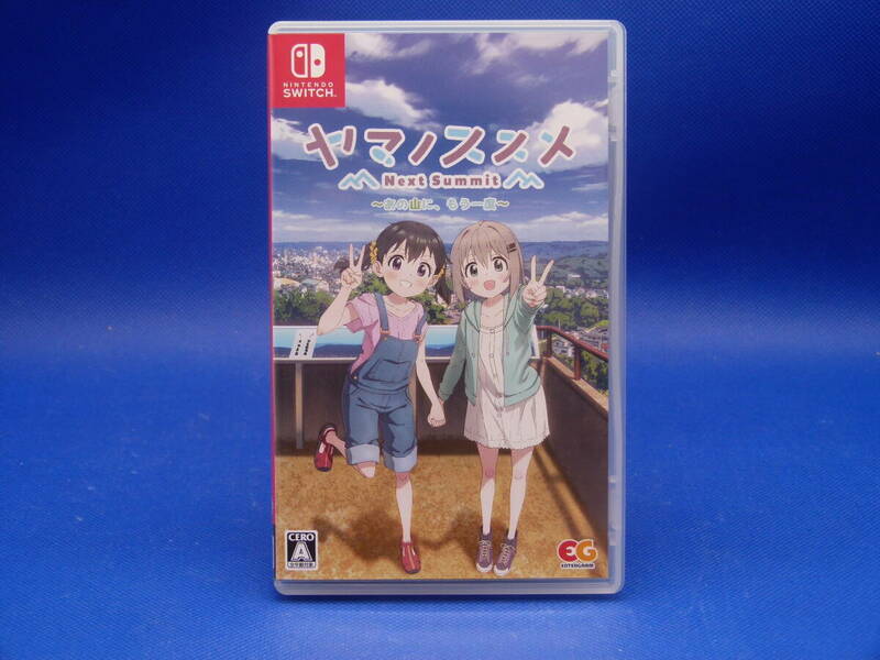 058/MG054★中古品★NintendoSwitch★NintendoSwitchソフト ヤマノススメ Next Summit ～あの山に、もう一度～