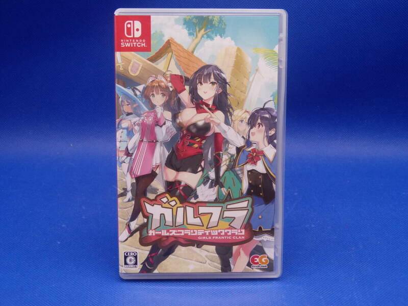 058/MG064★中古品★NintendoSwitch★NintendoSwitchソフト ガールズフランティッククラン(ガルフラ)