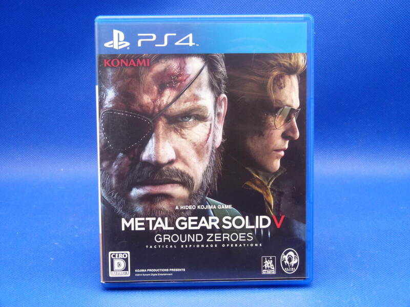 058/MG071★中古品★PS4★PS4ソフト メタルギア ソリッド V グラウンド・ゼロズ