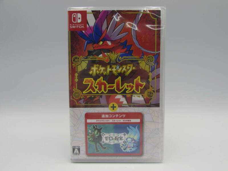 054/G233★未開封品★Nintendo Switch★スイッチソフト ポケットモンスター スカーレット