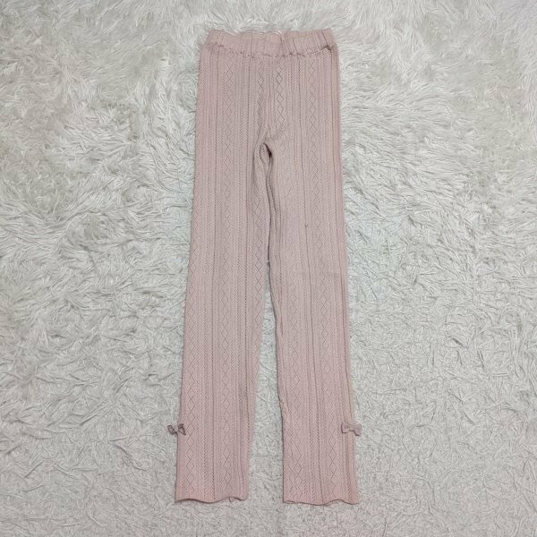 【送料無料】タキヒヨー　レギンス　パンツ　110㎝　ピンク　女の子　キッズ　子供服