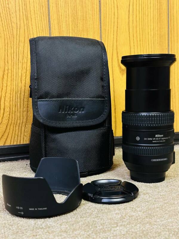 Nikon ニコンズームレンズ Nikkor 18-200mm F3.5-5.6G DX SWM VR ED IF Aspherical 72 (424035903)