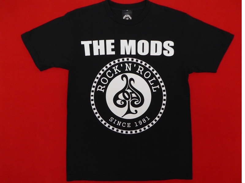 レア!THE MODS(ザ モッズ)スペードロゴ Tシャツ/2009/ROCKAHOLIC/ROCK’N'ROLL/森山達也/北里晃一/苣木寛之/佐々木周/ロック バンド/グッズ