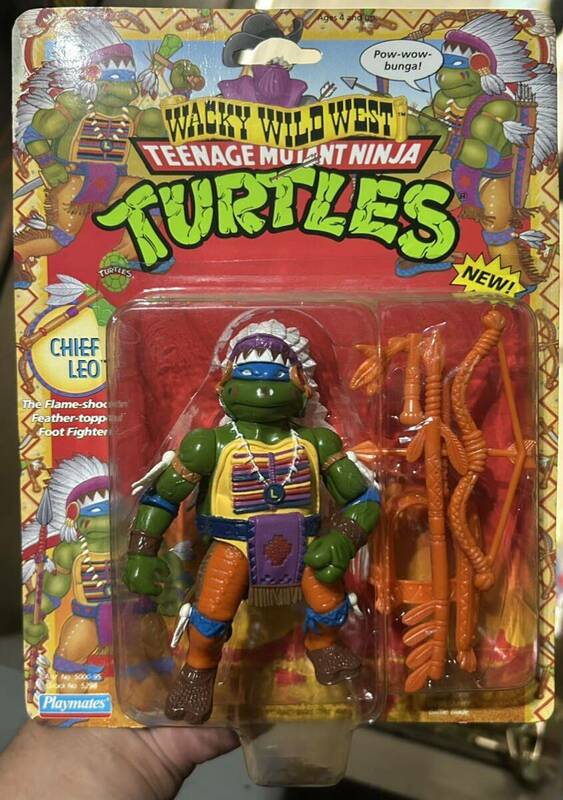 ミュータントタートルズ　TMNT CHIEF LEO -西部劇レオナルド- 「ティーンエイジ・ミュータント・ニンジャ・タートルズ」 レオ