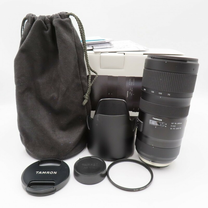 1円〜 TAMRON タムロン SP 70-200mm F/2.8 Di VC USD G2 大口径望遠ズームレンズ 他 箱付 動作未確認 y170-2770986【Y商品】