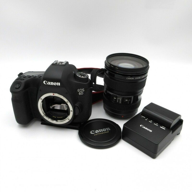 1円〜 Canon キヤノン EOS 6D ミラーレス一眼カメラ 24-105mm 1:4L EFレンズ 動作確認済 現状品 y194-2738166【Y商品】