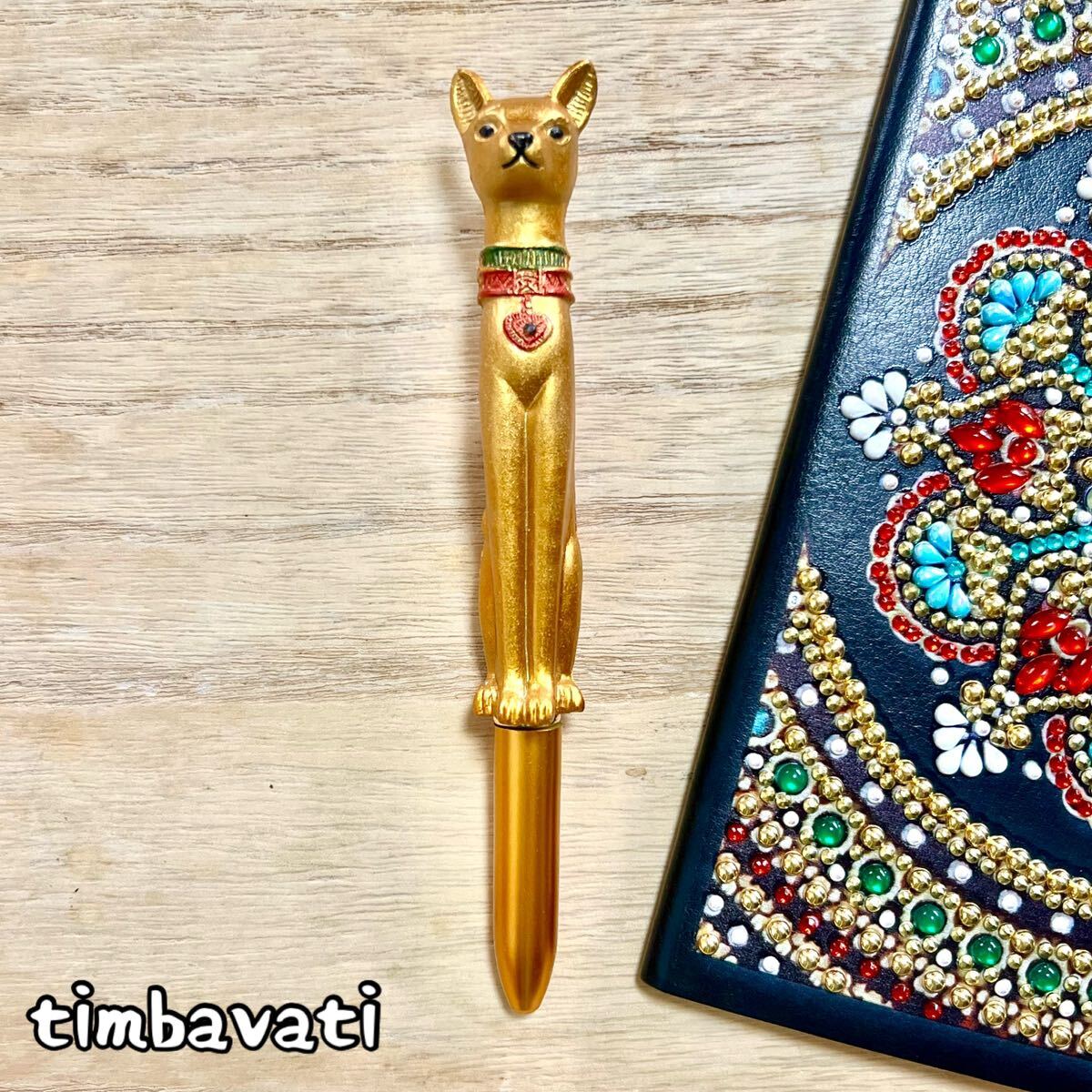 ☆新品☆【エジプト】バステト　ボールペン　お土産 コレクション　＊ 古代エジプト egypt ＊