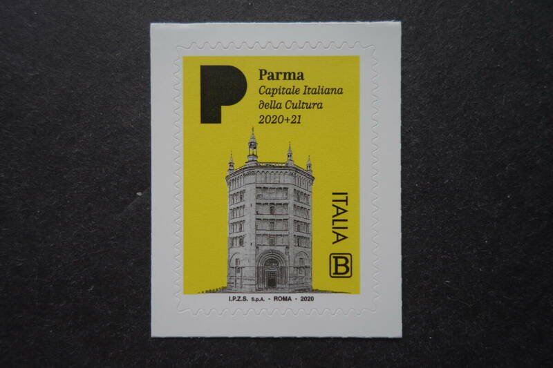 外国切手：イタリア切手 「パルマ」1種完 未使用