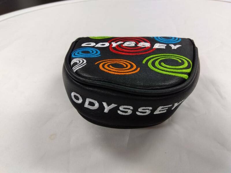 オデッセイ TOUR SUPER SWIRL BLACK 限定 パターカバー （マレット用）本革 / USAモデル Odyssey #5517201