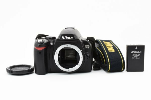 ★撮影枚数3,143枚・超美品★ Nikon ニコン D40 ボディ #15094