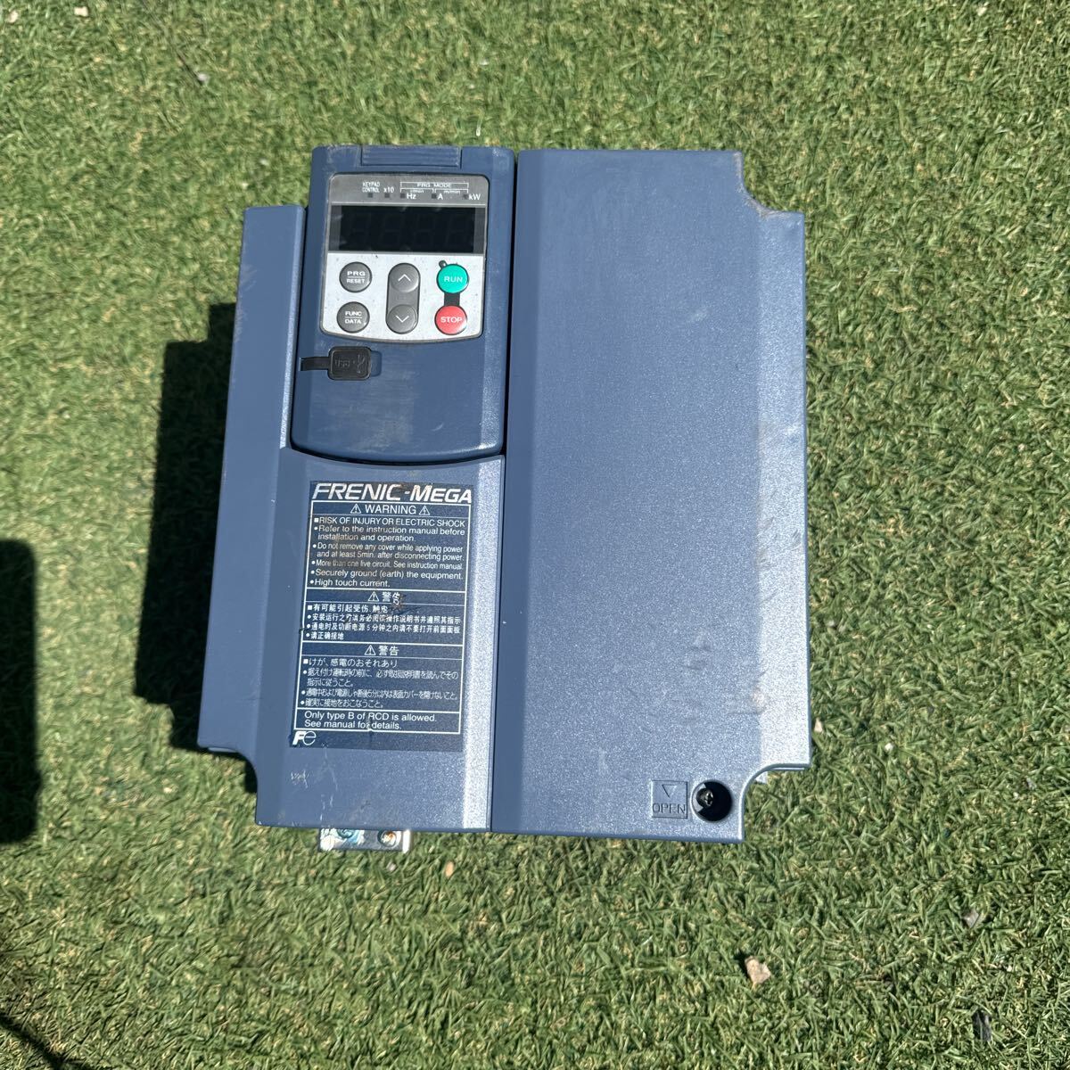 4E078 富士電機 FRN11G1E-2J 高性能多機能形インバータ FRENIC-MEGA 