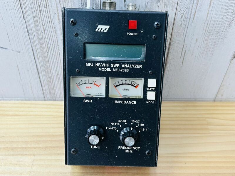 ☆ MFJ アナライザー MFJ-259B SWR ANALYZER アマチュア 無線機 無線 SA-0621o80 ☆